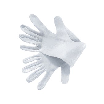 Weisse Handschuhe 
